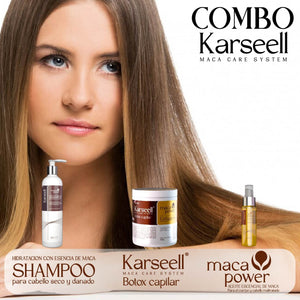Tu Cabello Dañado por el Sol Nunca Fue Tan Fácil de Recuperar: Combo Karseell para Hidratación y Fortalecimiento"