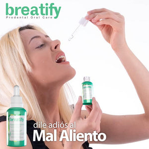 Breatify: La solución para un aliento fresco y duradero ¡Prúebalo ahora! 👅🔥"